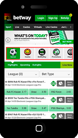  betway mobile sports
